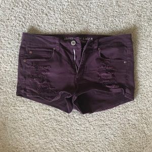 Plum AE Shortie Denim Shorts Size 12